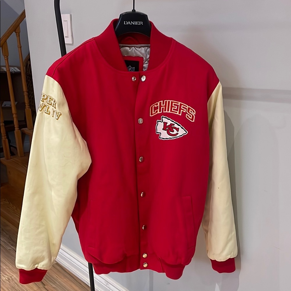 Kansas City Chiefs Super Bowl Jacket - Size M
